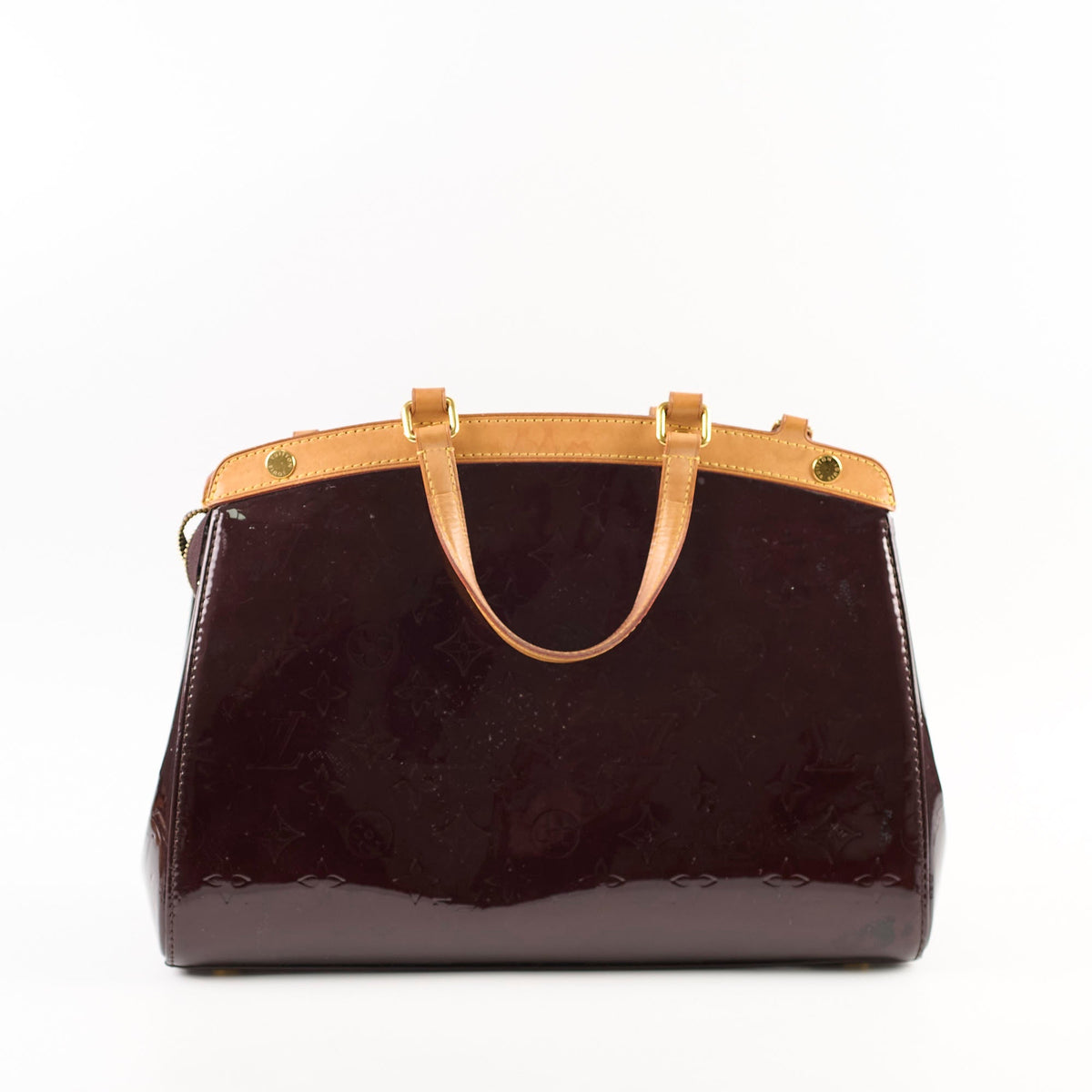 Louis Vuitton Brea MM Bag Monogram Vernis Amarante - photo 2
