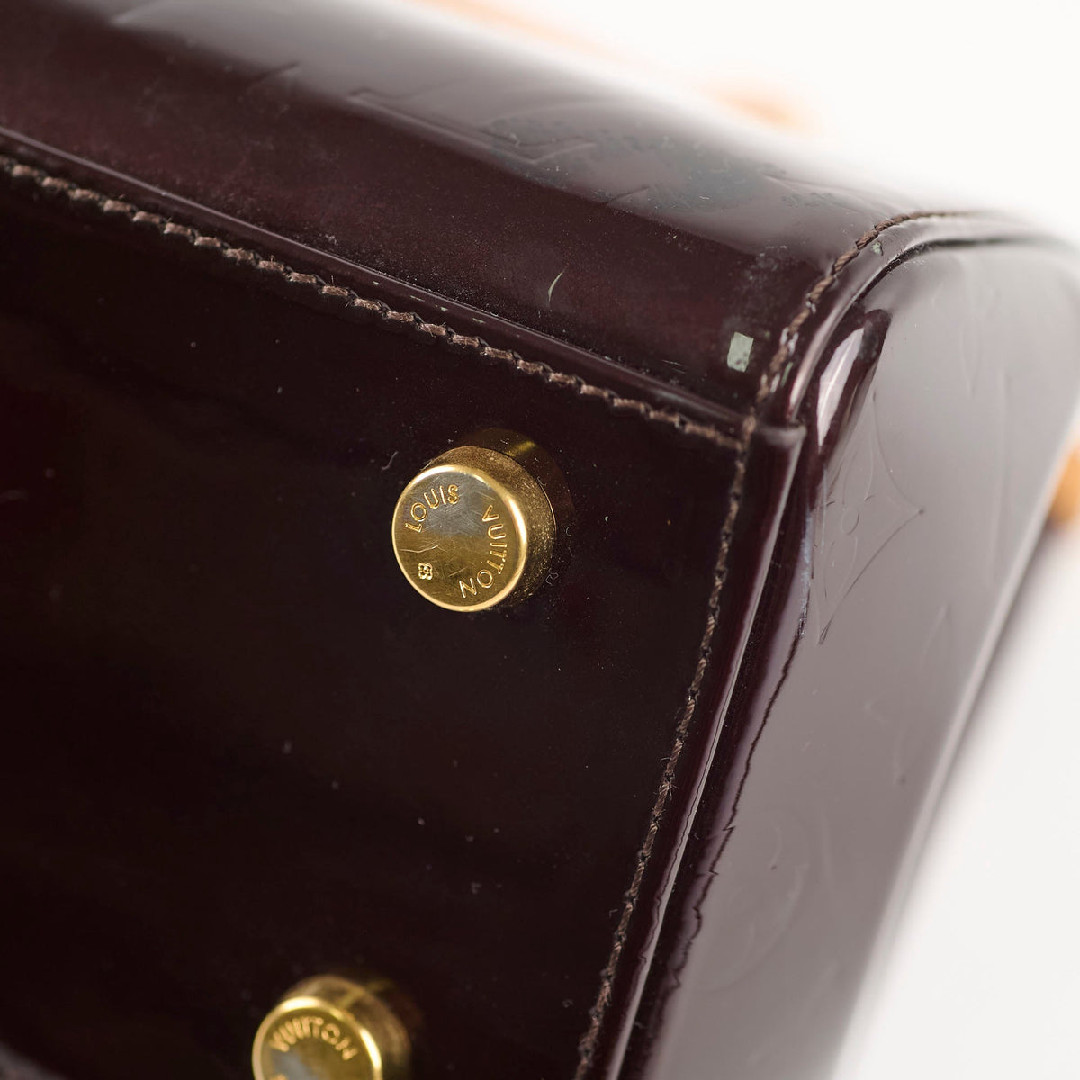 Louis Vuitton Brea MM Bag Monogram Vernis Amarante - photo 15