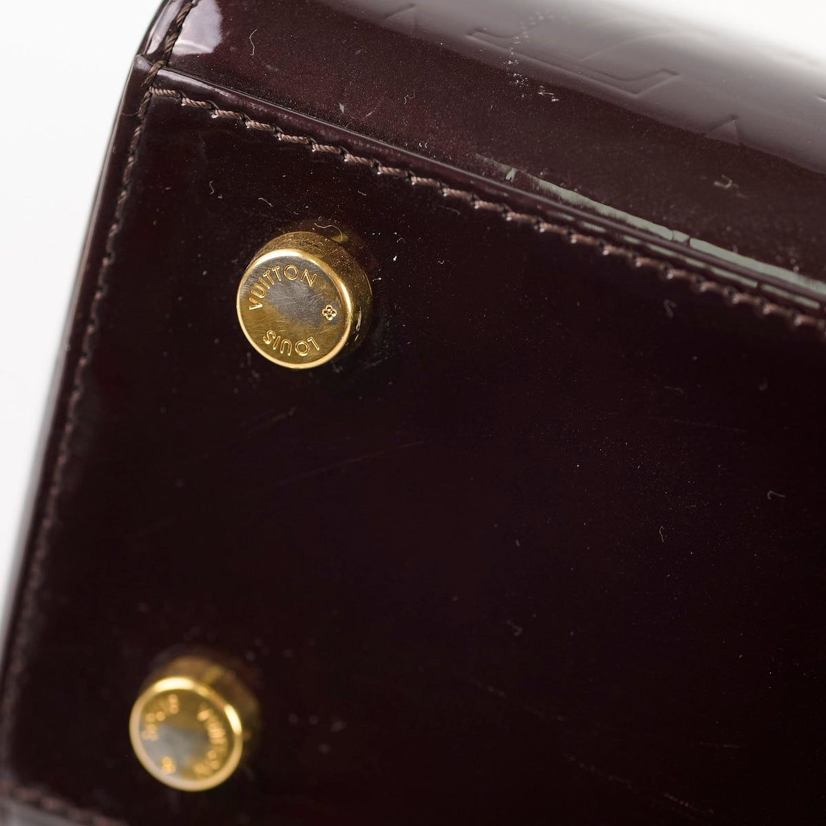 Louis Vuitton Brea MM Bag Monogram Vernis Amarante - photo 18