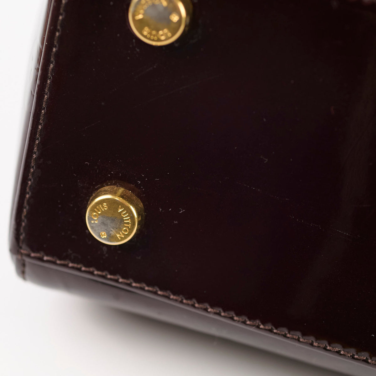 Louis Vuitton Brea MM Bag Monogram Vernis Amarante - photo 19