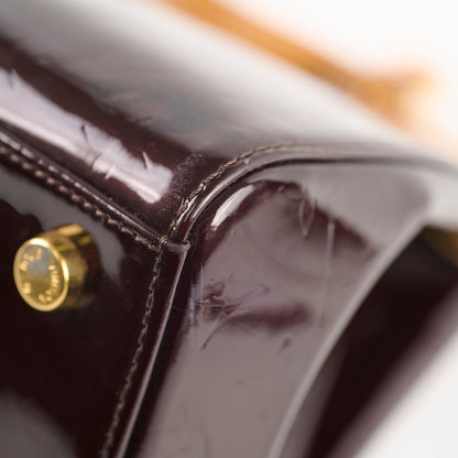 Louis Vuitton Brea MM Bag Monogram Vernis Amarante - photo 16