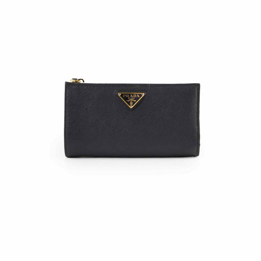 Prada Saffiano Wallet Black - photo 1