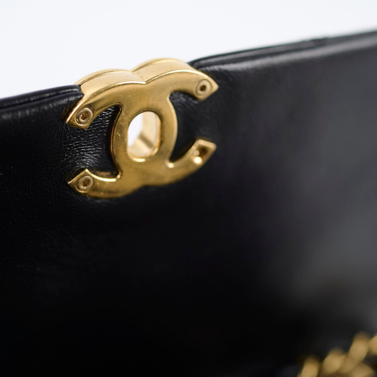 Chanel Mini Flap Bag with Top Handle Black 22A Microchipped - photo 7