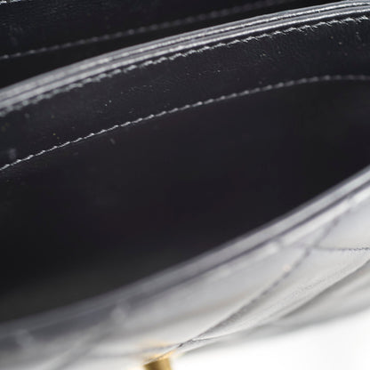 Chanel Mini Flap Bag with Top Handle Black 22A Microchipped - photo 5