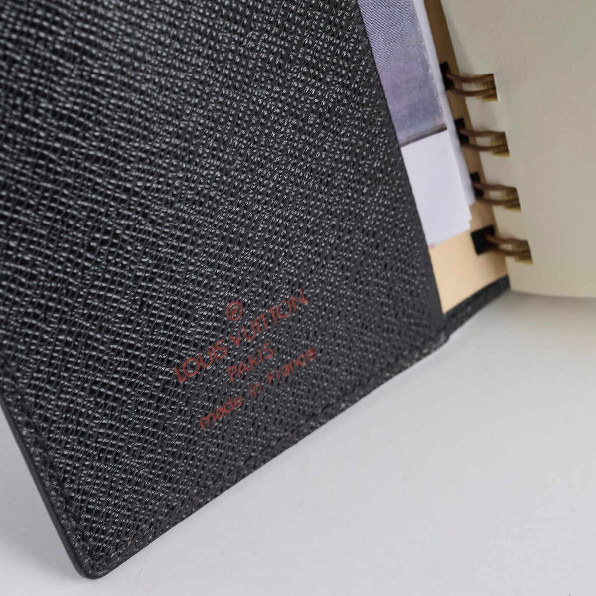 Louis Vuitton Mini Epi Notebook Cover Black - photo 5