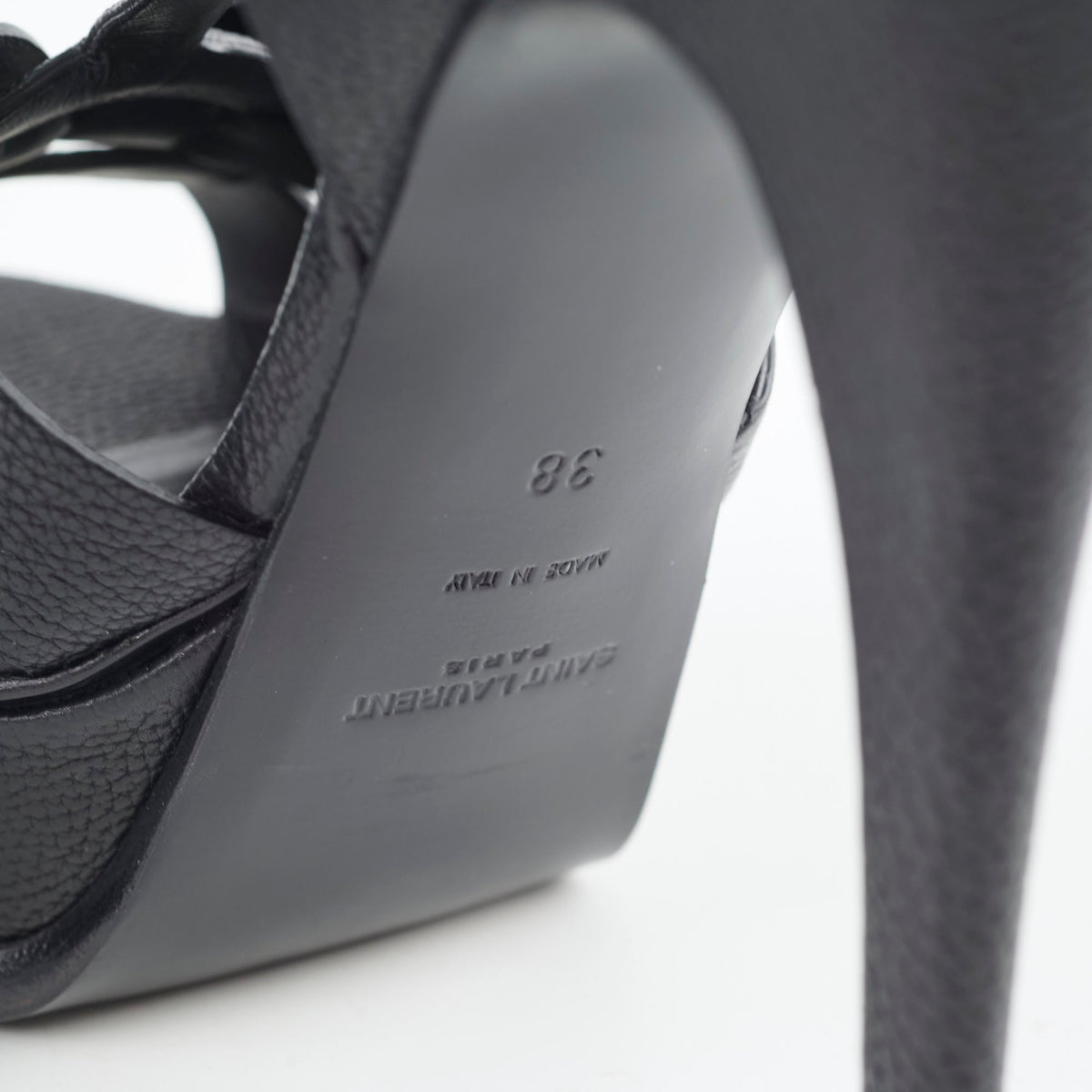 Saint Laurent Tribute Heels Black Size 38 - photo 9