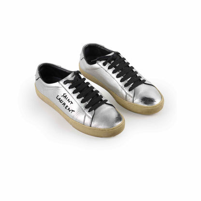 Saint Laurent Sneaker Silver Size 39 - photo 1
