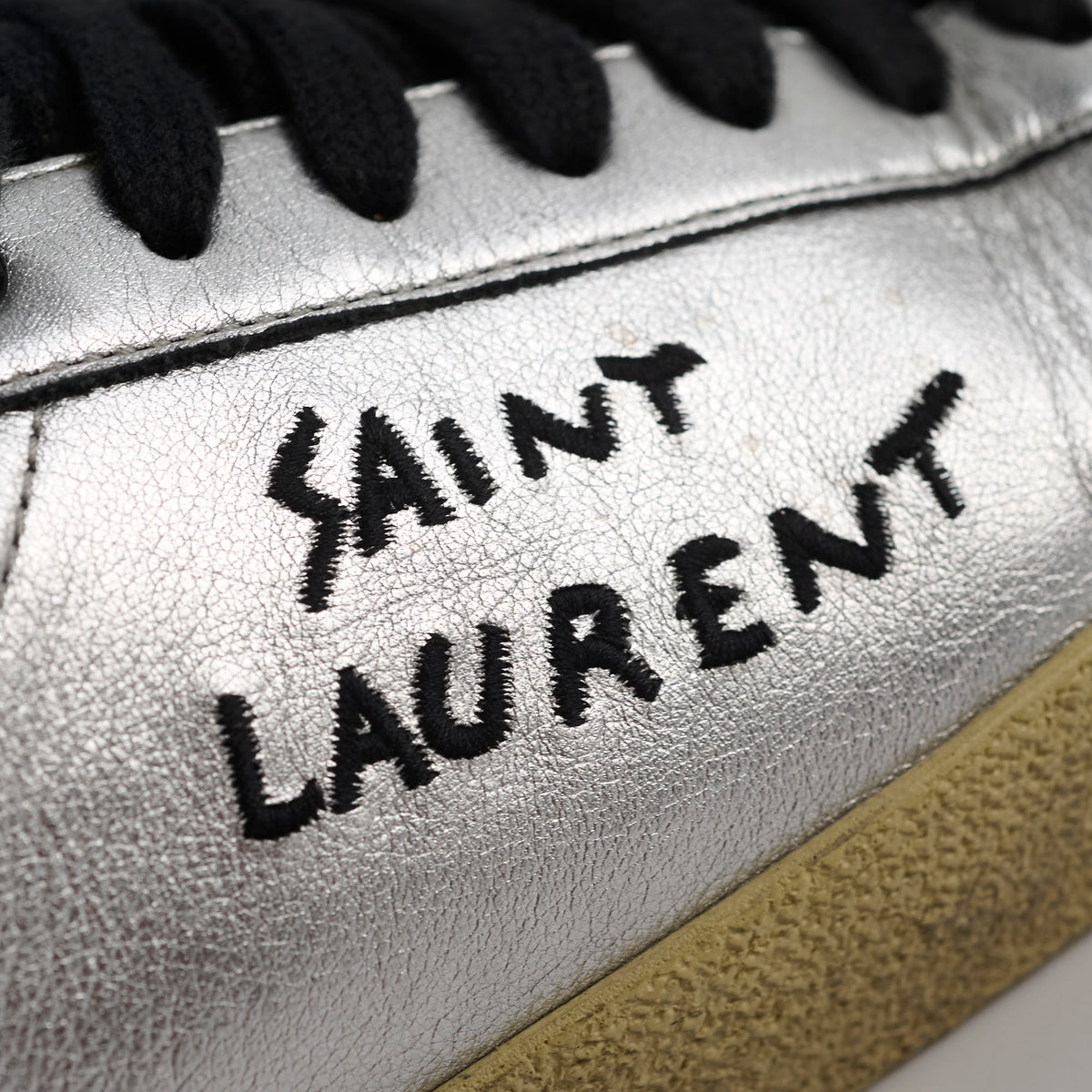 Saint Laurent Sneaker Silver Size 39 - photo 6
