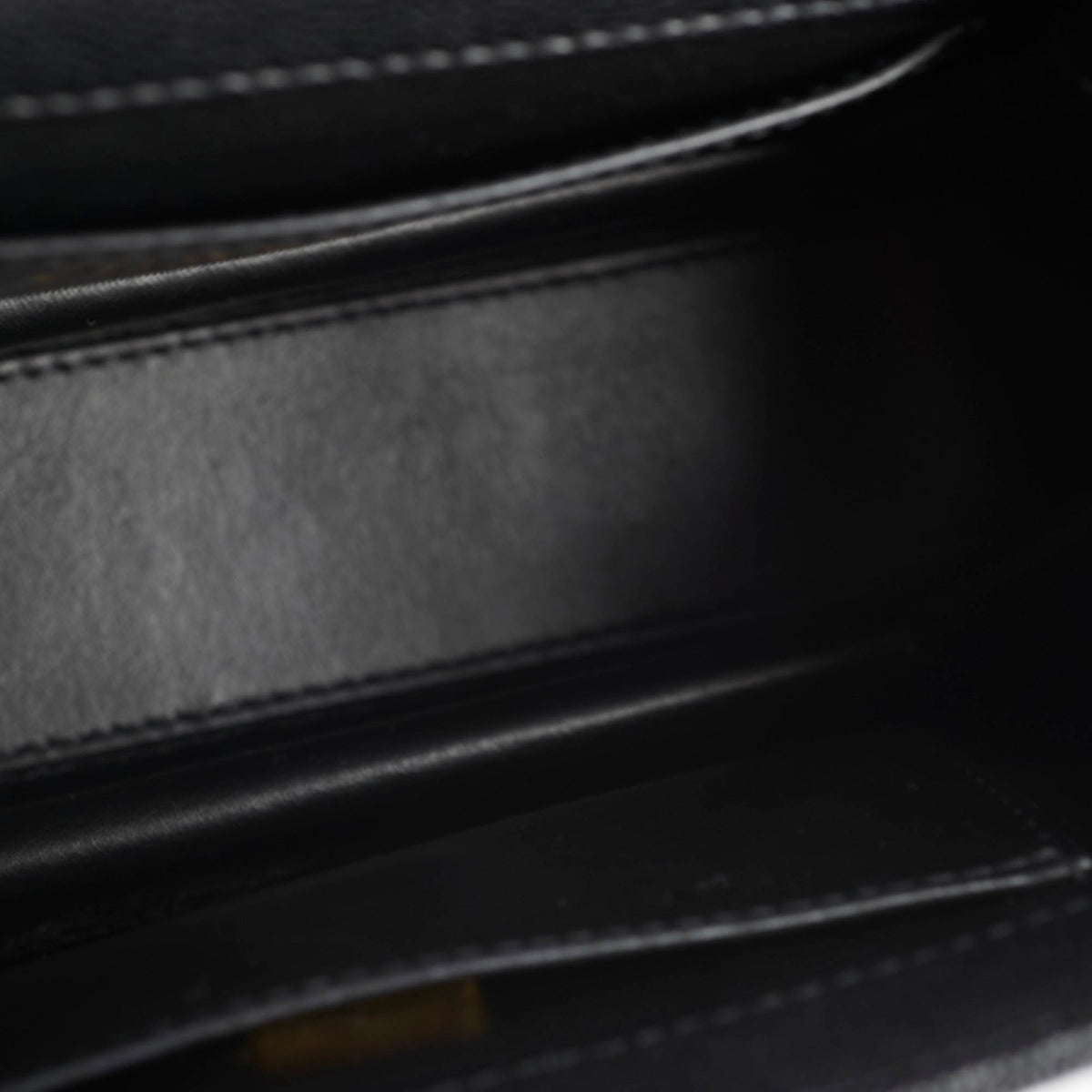 Chanel Caviar 22k Coco First Flap Bag Black Microchip - photo 12