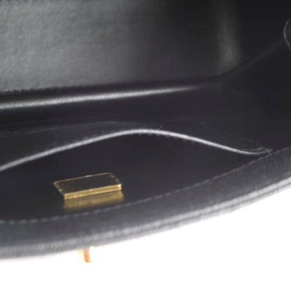 Chanel Caviar 22k Coco First Flap Bag Black Microchip - photo 9