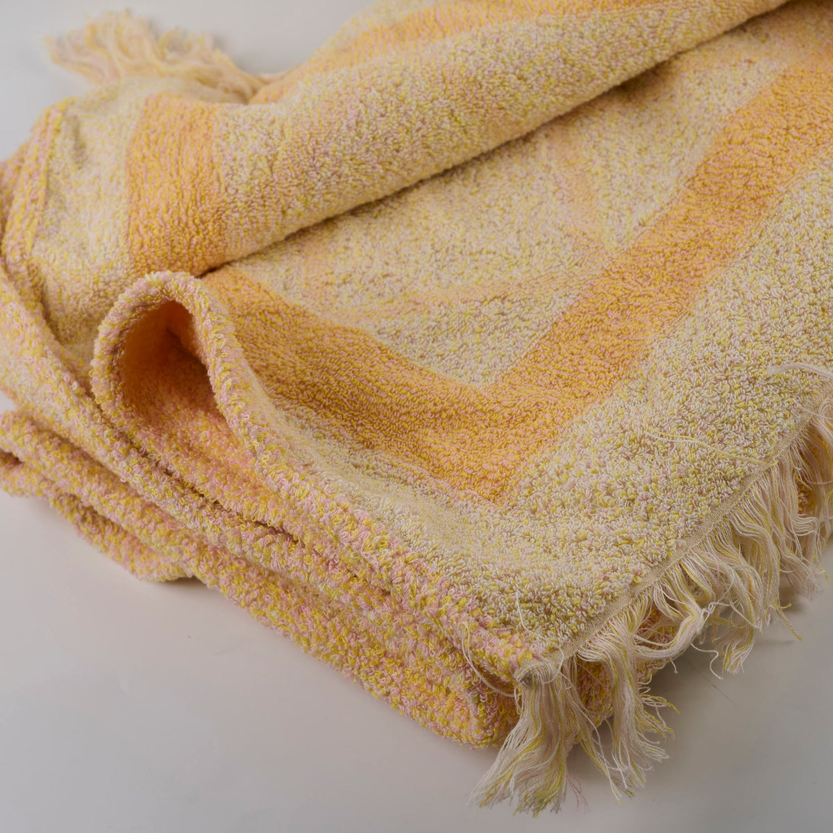 Chanel Coco Beach Bag & Towel Set Light Yellow/Pink - photo 9