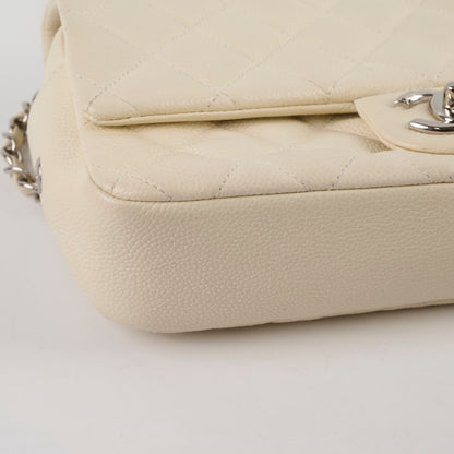 Chanel Caviar Easy Flap White Series 20 - photo 11