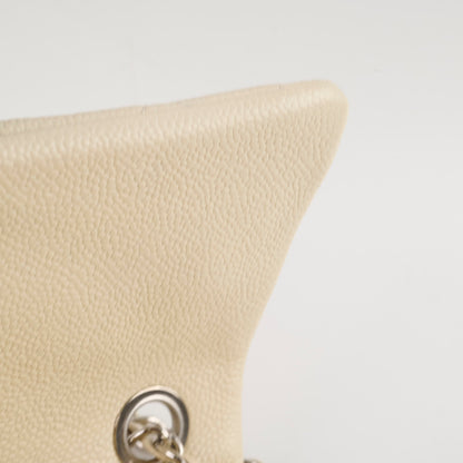 Chanel Caviar Easy Flap White Series 20 - photo 9