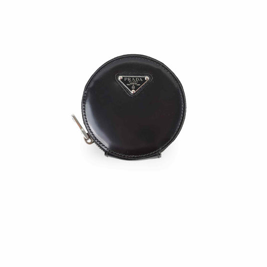 Prada Logo Coin Purse Black - photo 1