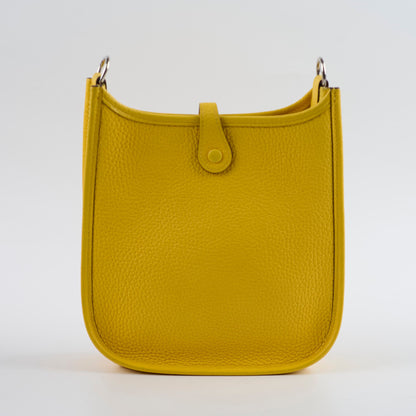 Hermes Mini Evelyn Jaune Naples D Stamp - photo 2