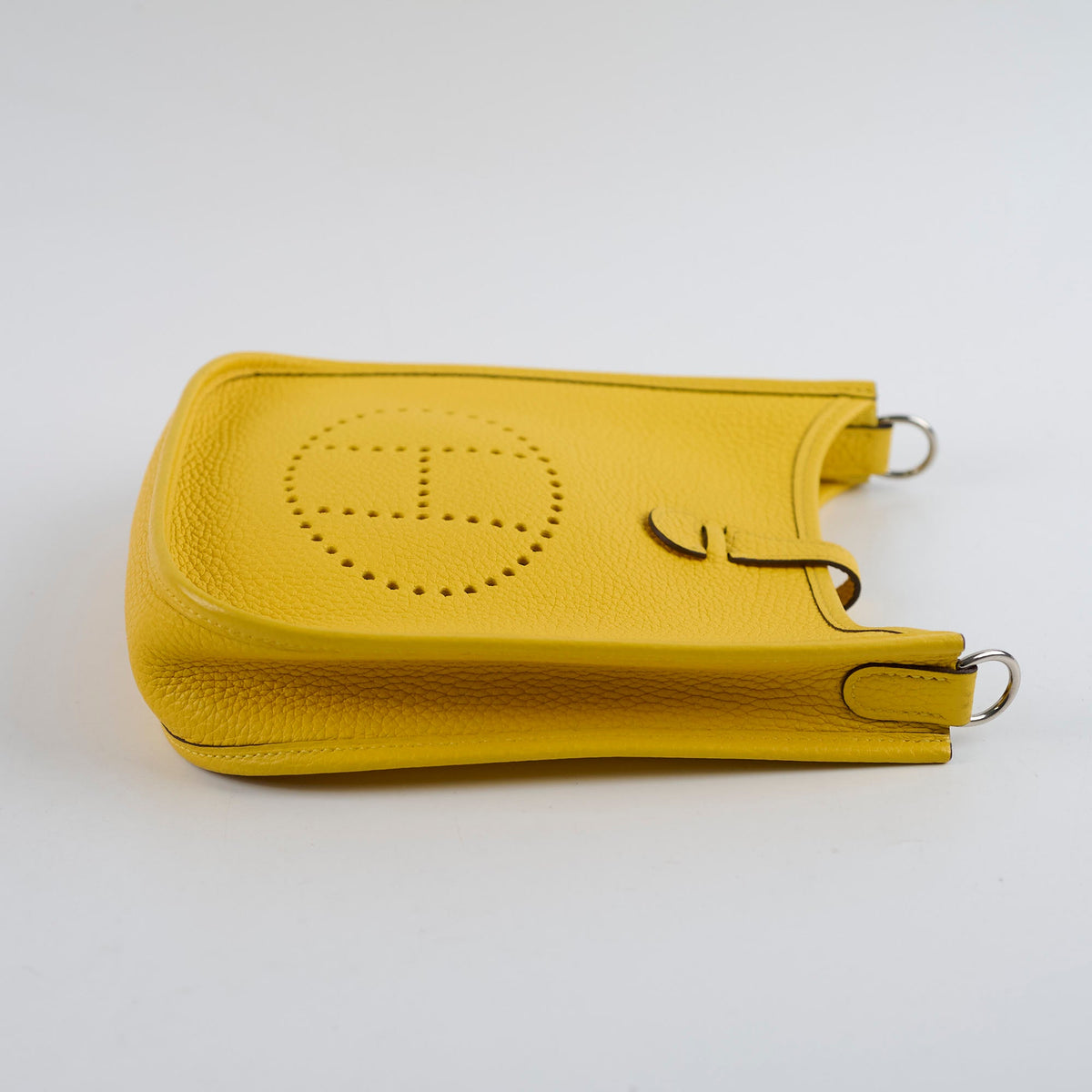 Hermes Mini Evelyn Jaune Naples D Stamp - photo 3
