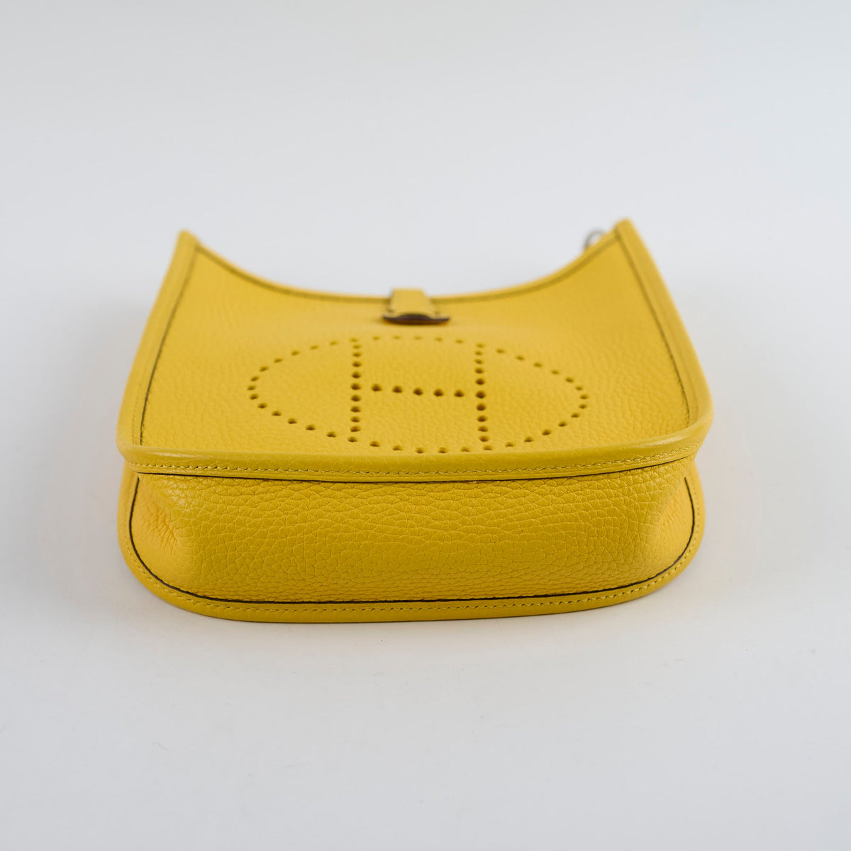 Hermes Mini Evelyn Jaune Naples D Stamp - photo 4