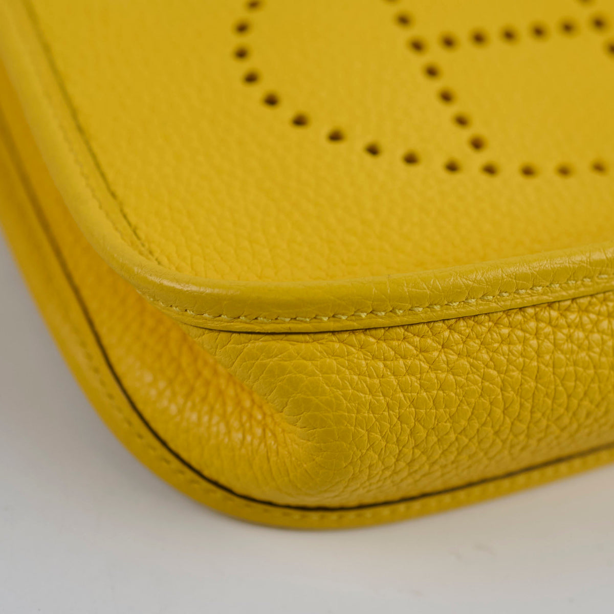 Hermes Mini Evelyn Jaune Naples D Stamp - photo 8