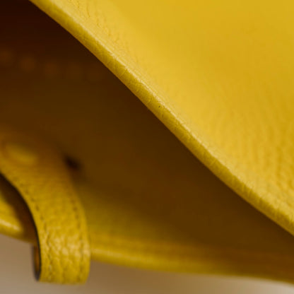 Hermes Mini Evelyn Jaune Naples D Stamp - photo 5