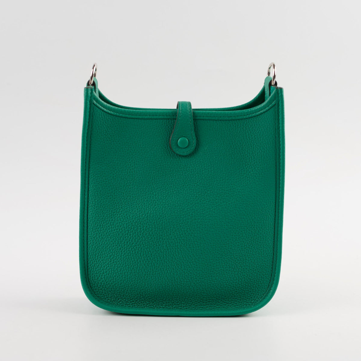 Hermes Mini Evelyn Vert Jade U stamp - photo 2