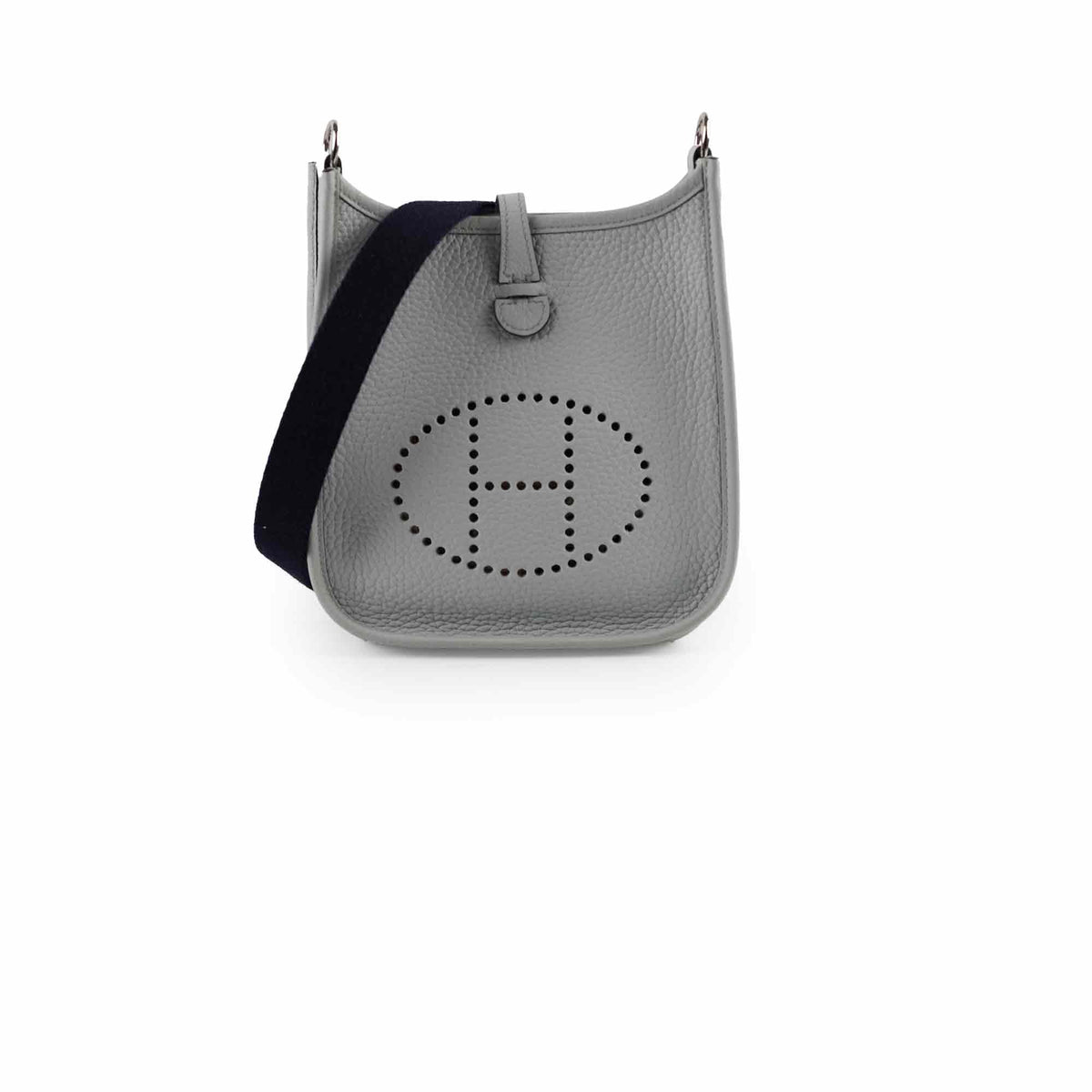 Hermes Mini Evelyn Bleu Pale Y Stamp - photo 1