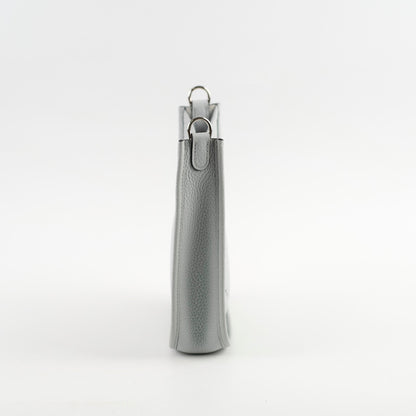 Hermes Mini Evelyn Bleu Pale Y Stamp - photo 3
