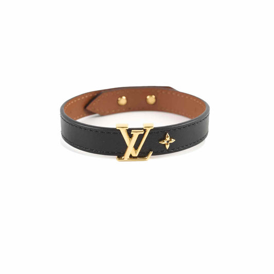 Louis Vuitton Leather Bracelet Black - photo 1