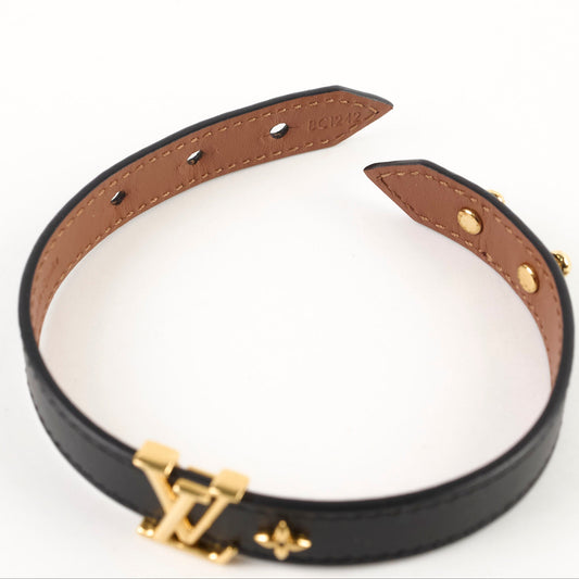 Louis Vuitton Leather Bracelet Black - photo 2