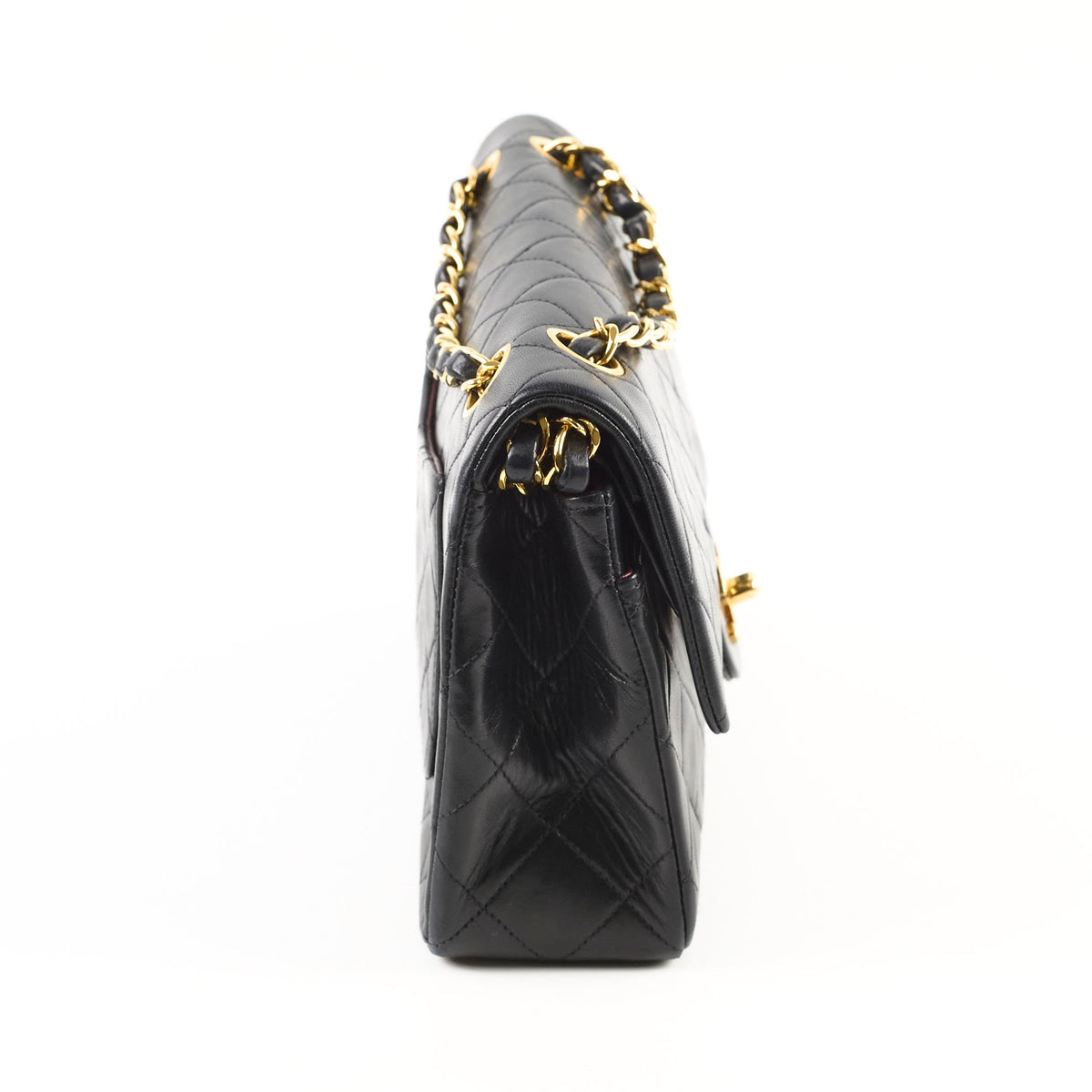 Chanel Vintage Classic Flap Small Lambskin Black - photo 3
