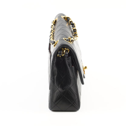 Chanel Vintage Classic Flap Small Lambskin Black - photo 3