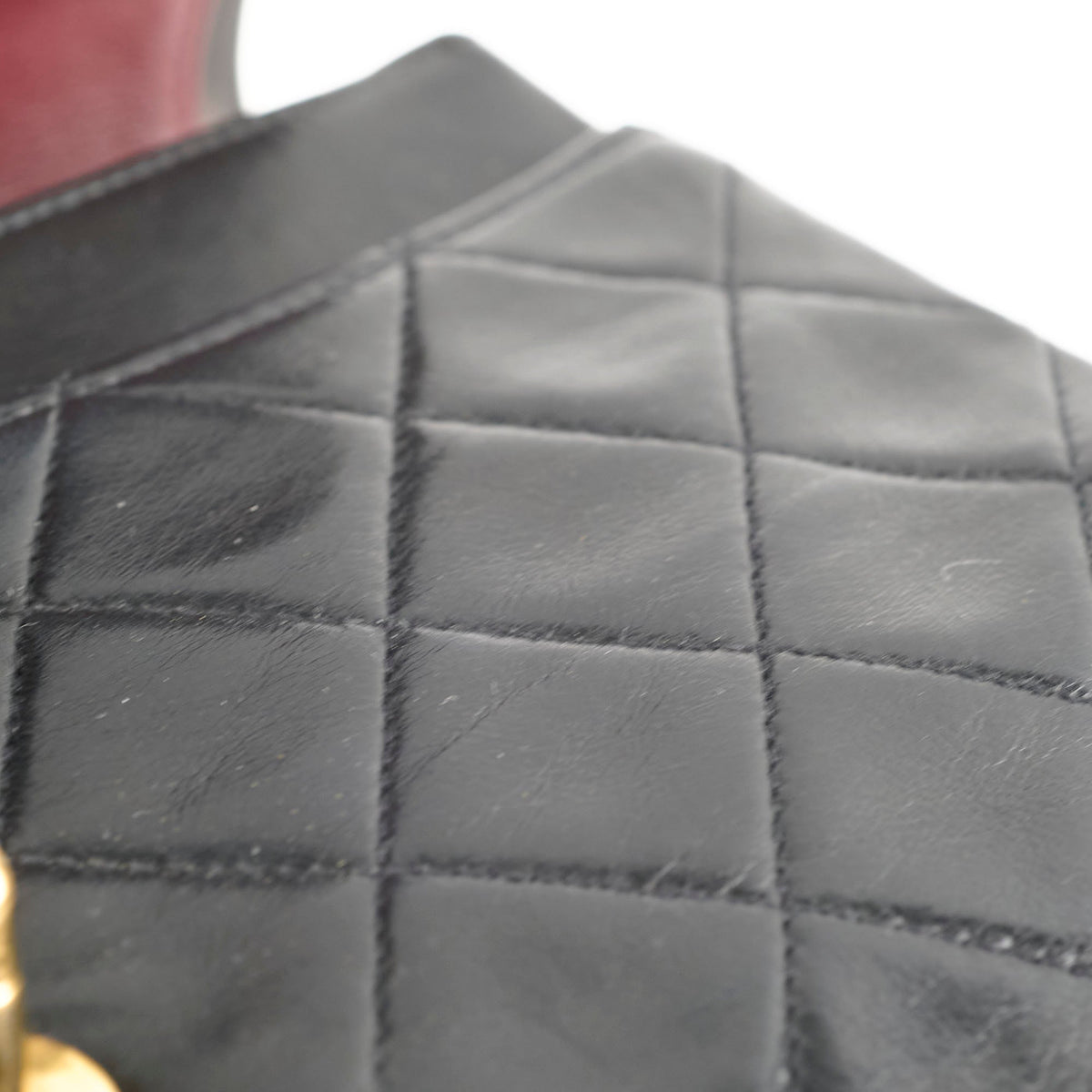 Chanel Vintage Classic Flap Small Lambskin Black - photo 14