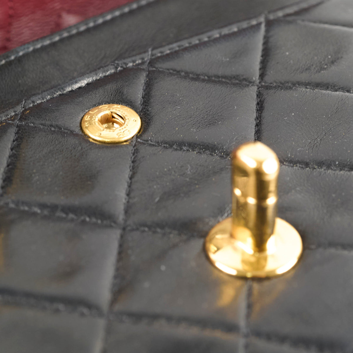 Chanel Vintage Classic Flap Small Lambskin Black - photo 13