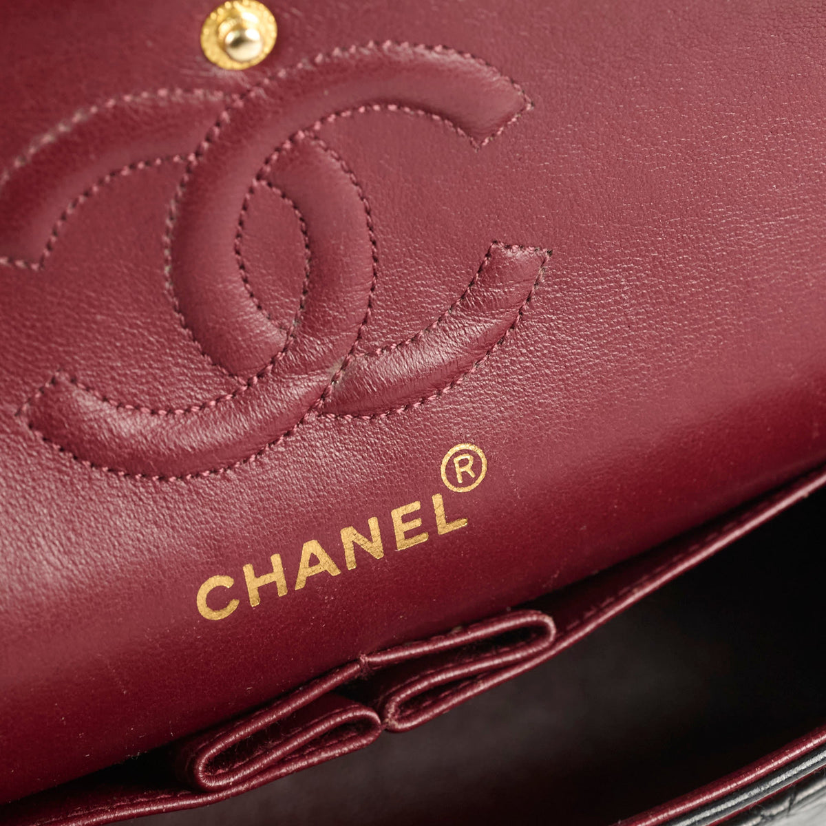 Chanel Vintage Classic Flap Small Lambskin Black - photo 8