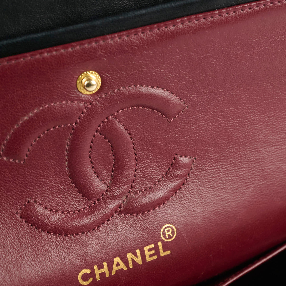 Chanel Vintage Classic Flap Small Lambskin Black - photo 7
