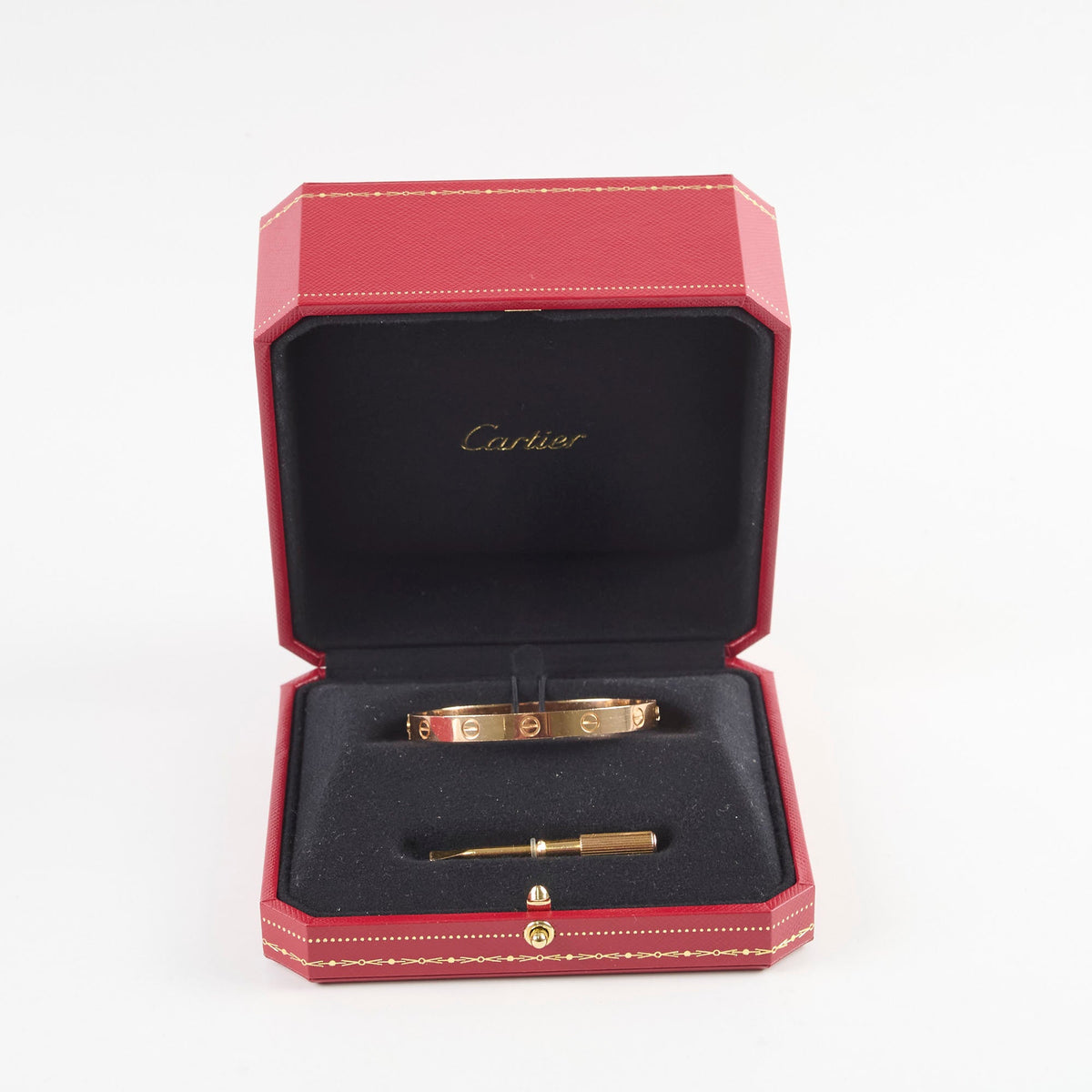 Cartier Love Bracelet Pink Gold Size 16 2022 - photo 8