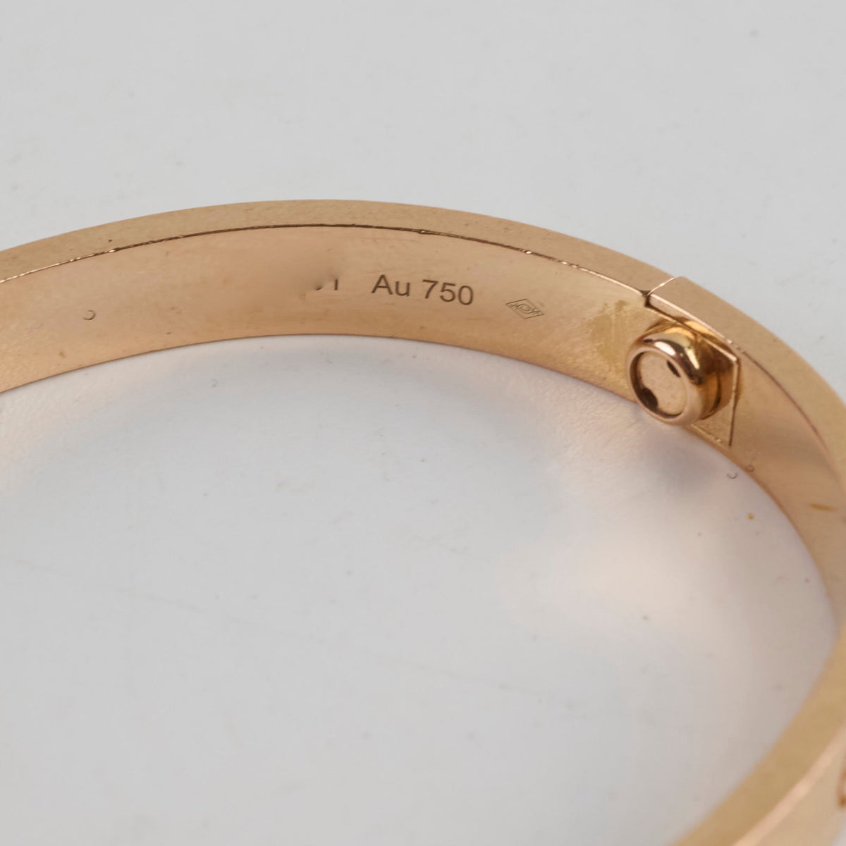 Cartier Love Bracelet Pink Gold Size 16 2022 - photo 6