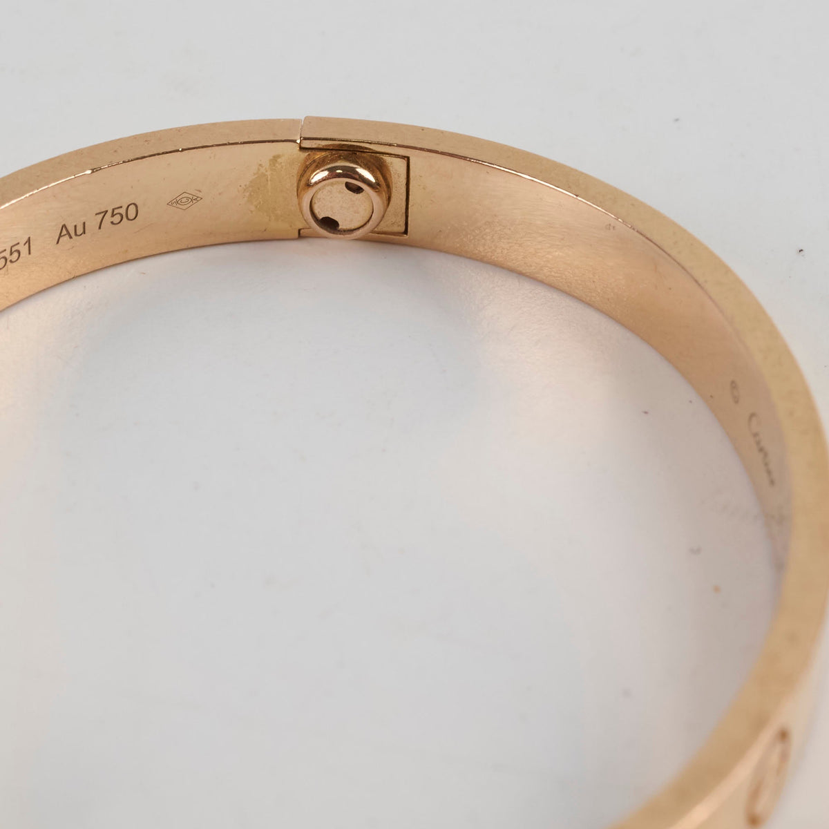 Cartier Love Bracelet Pink Gold Size 16 2022 - photo 5