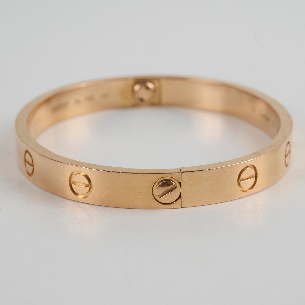Cartier Love Bracelet Pink Gold Size 16 2022 - photo 3