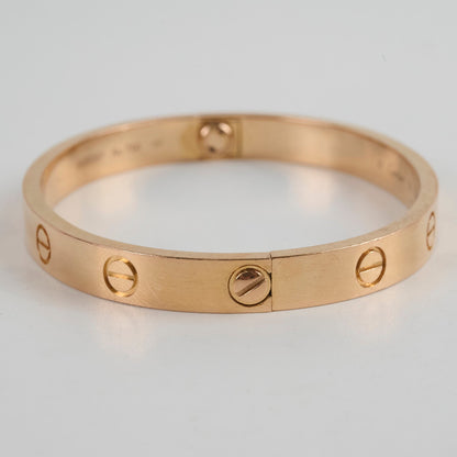 Cartier Love Bracelet Pink Gold Size 16 2022 - photo 3