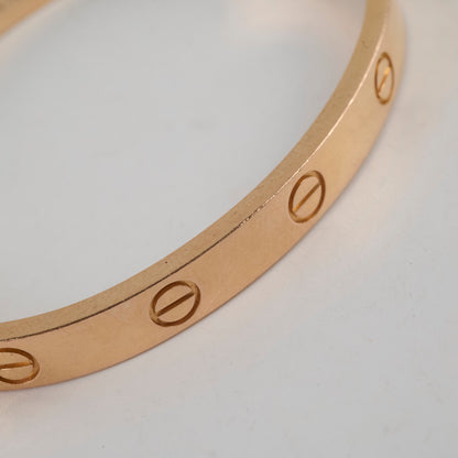 Cartier Love Bracelet Pink Gold Size 16 2022 - photo 4