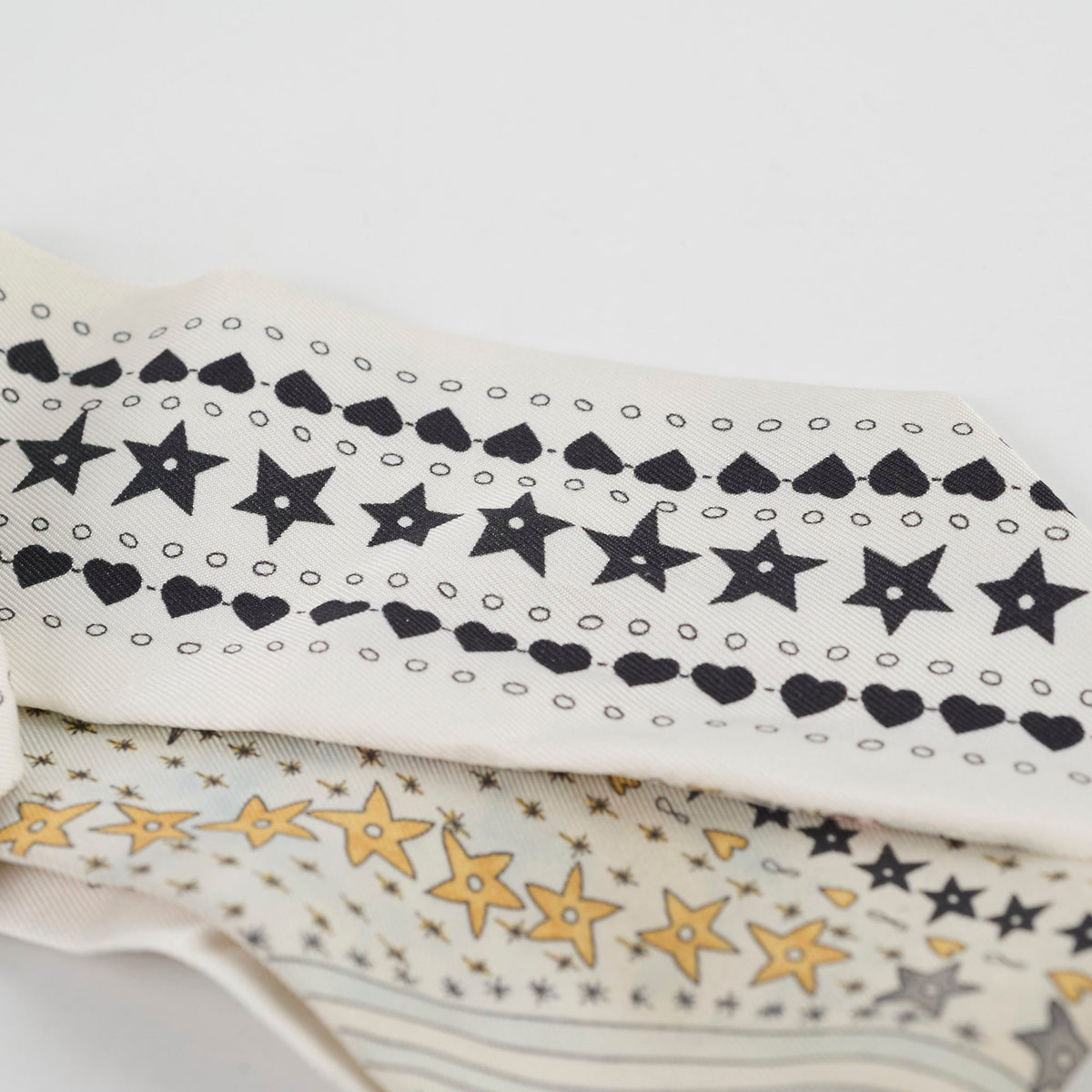 Dior Silk Mitzah Scarf Cream/ Pink - photo 4