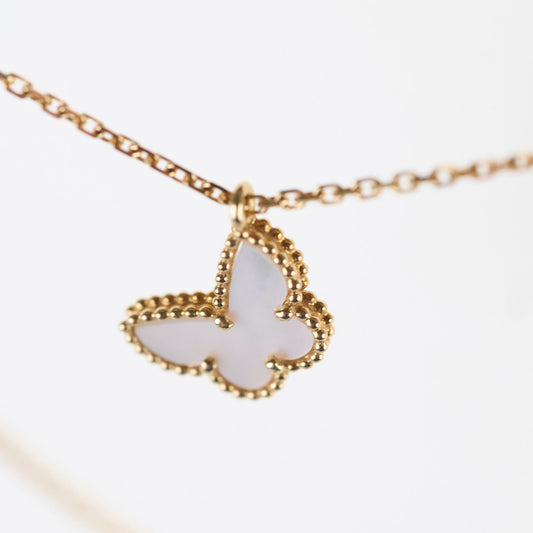 Van Cleef & Arpels Sweet Papillon Butterfly MOP Necklace - photo 2