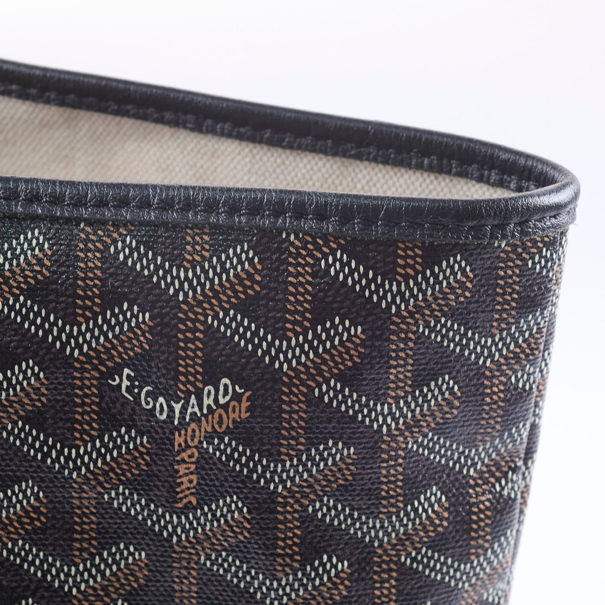 Goyard St Louis Tote Black - photo 10