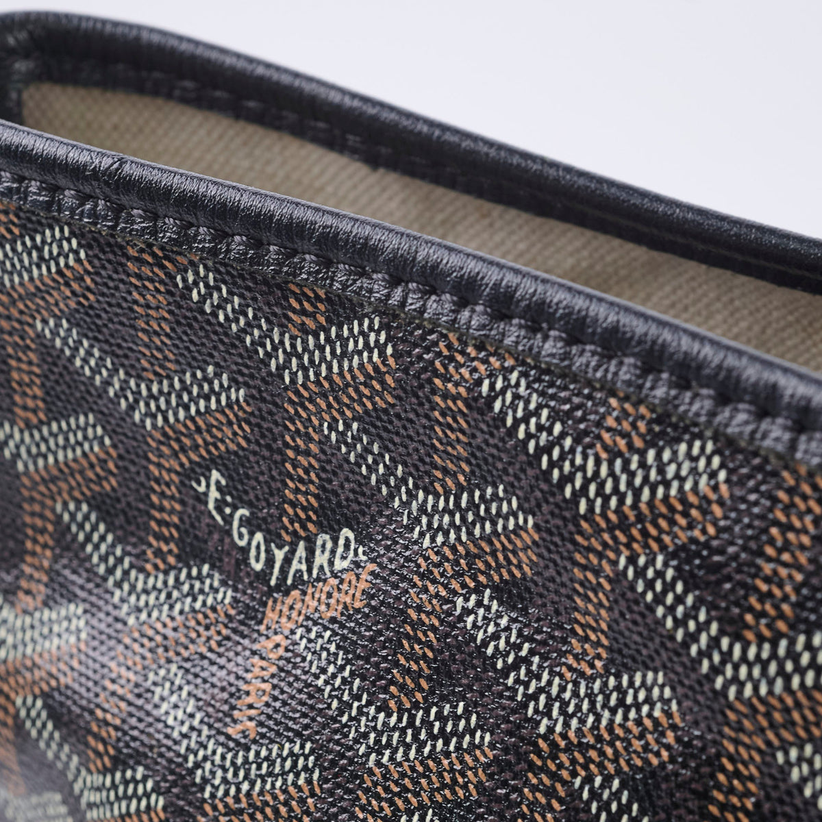 Goyard St Louis Tote Black - photo 8