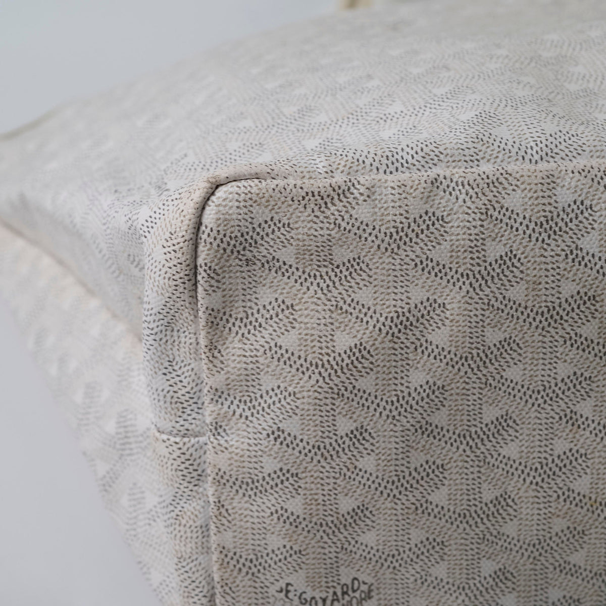 Goyard St Louis Tote PM White - photo 14