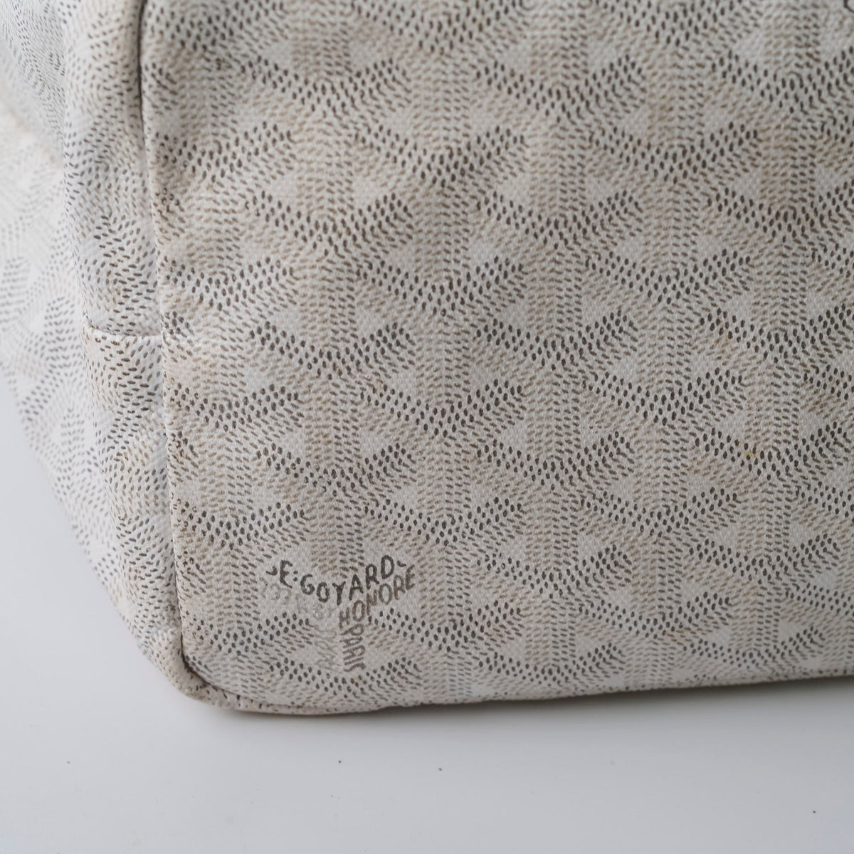 Goyard St Louis Tote PM White - photo 13