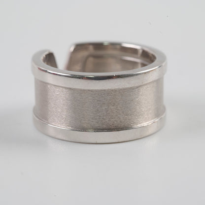Cartier Double CC White Gold Ring Size 51 - photo 4