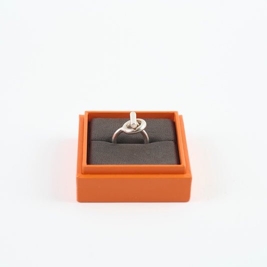Hermes Echappee 925 Silver Ring Size 53 - photo 2