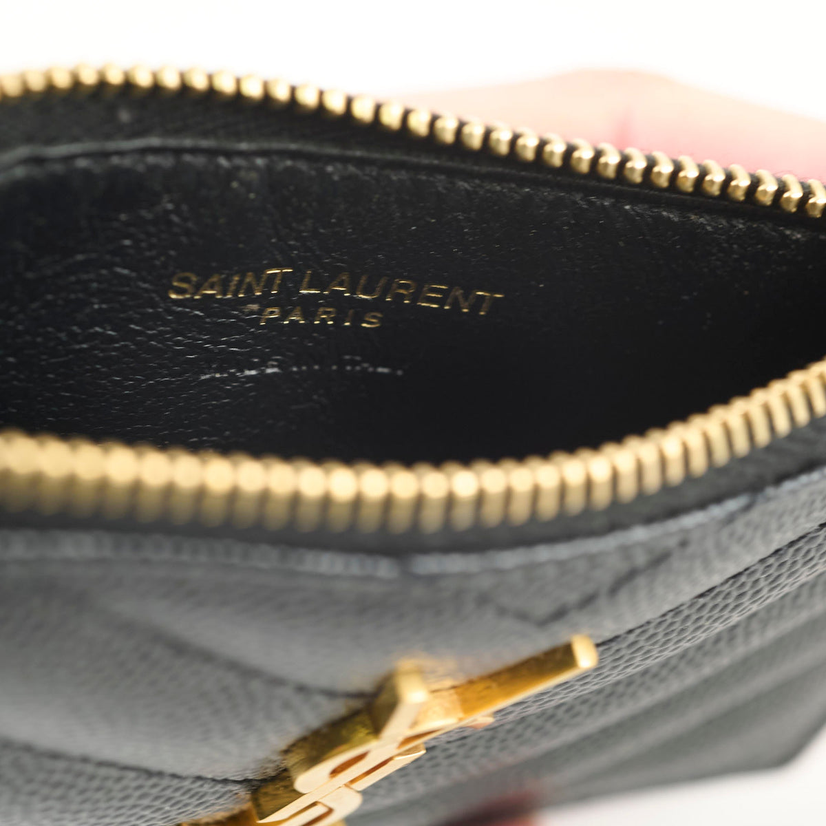 Saint Laurent Fragment Zippered Card Case - photo 3