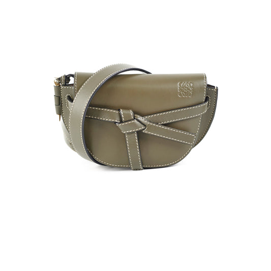 Loewe Mini Gate Green Belt Bag - photo 1